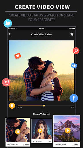 Lyrical Photo Video Maker with Music: Status Video screenshot 8