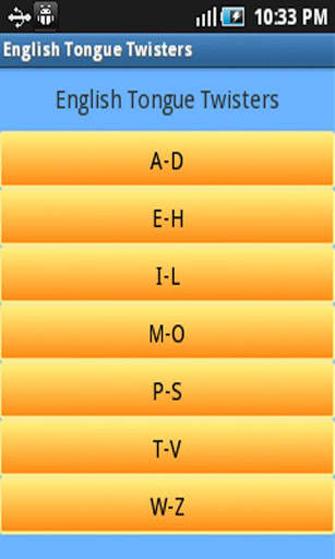 English Tongue Twisters скриншот 2