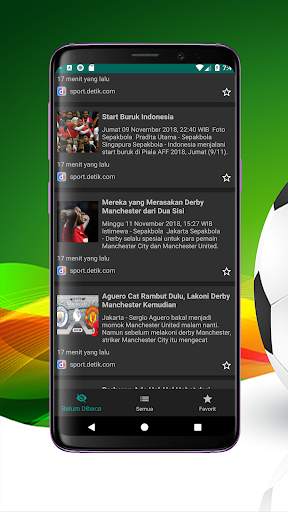 Berita Sepak Bola screenshot 1