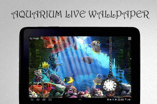 Aquarium Clock Live Wallpaper screenshot 4