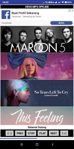 Vevo MP3 Offline screenshot 2
