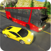Racing In Bus: Real Highway Traffic icon