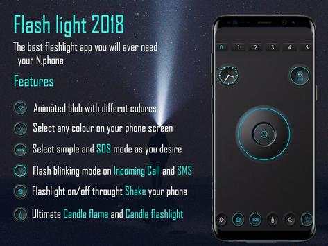 Flashlight Battery 2018: New Torchlight App screenshot 4