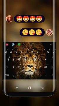 Wild Lion Keyboard  Steppe King screenshot 1