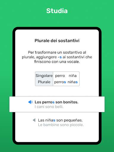 Wlingua - Impara lo spagnolo screenshot 11