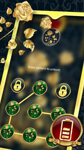 Luxury Rose Gilt Launcher Theme 4 تصوير الشاشة