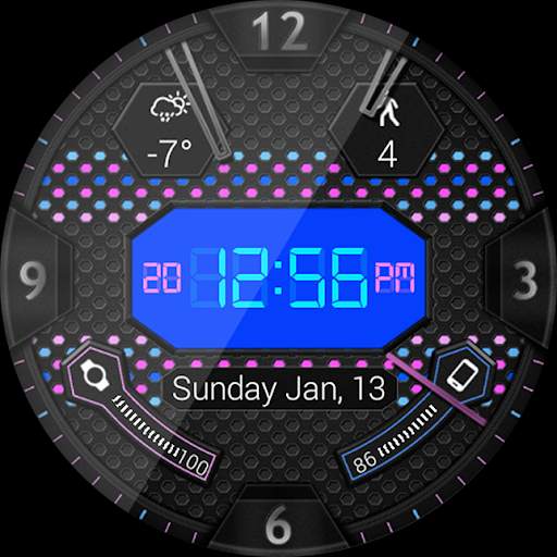 LED Hex HD Watch Face screenshot 14