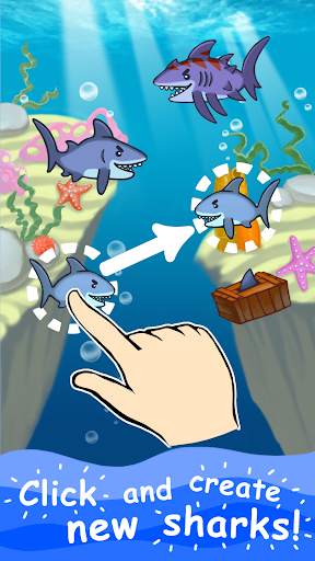 Angry Shark Evolution - fun craft cash tap clicker स्क्रीनशॉट 2