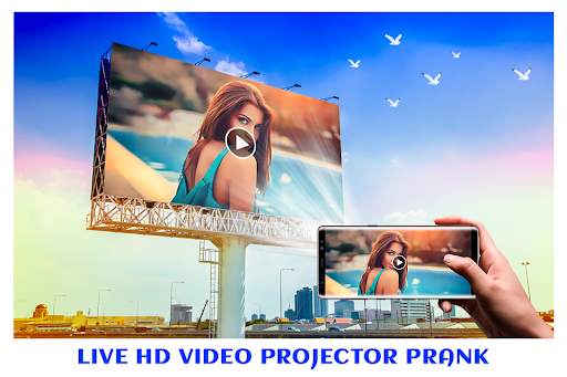 Live HD Video Projector Prank screenshot 1