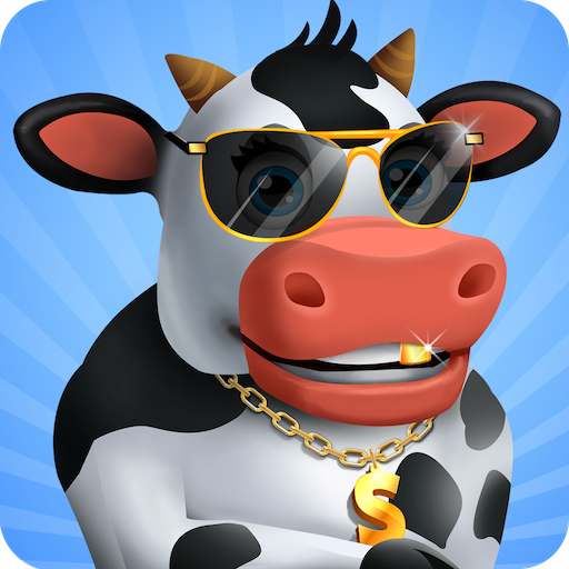 Idle Cow Clicker Games: Idle Tycoon Games Offline أيقونة