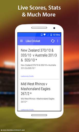 Like Cricket – Live Scores screenshot 2