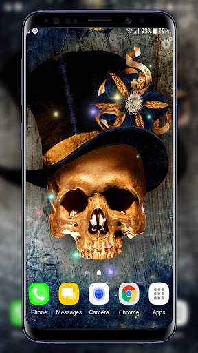 Skull Live Wallpaper screenshot 4