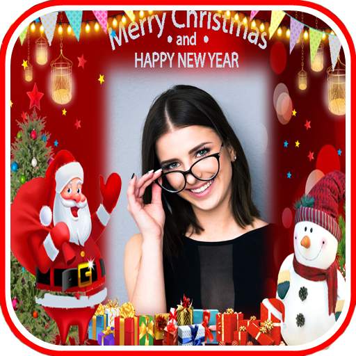 2021 Christmas New Year Frames Photo Frame 1.0.1