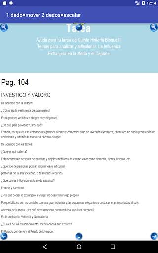 Ayuda para tu Tarea Historia 5 14 تصوير الشاشة