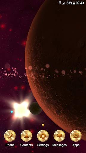 Solar system live wallpaper screenshot 4
