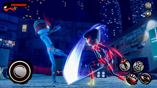 Stickman Ninja Samurai - Sword Fighting Games 3D screenshot 3