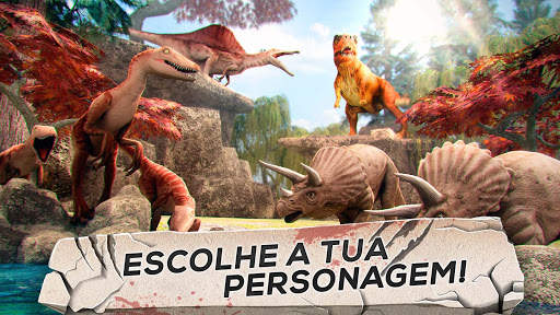 Simulação de Dinossauros 3D - Corridas Jurássicas screenshot 6