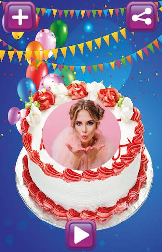 Photo birthday cake screenshot 1