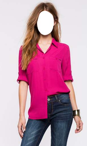 Women Shirt Photo Suit New screenshot 13