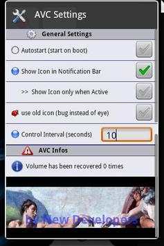AVC (Advanced Volume Control) screenshot 2