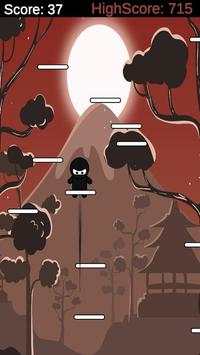 Ninja  Hero and  Vampire Hero Jump - Halloween screenshot 1