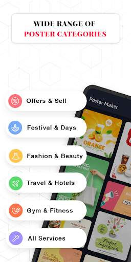 Poster Maker Flyer free Ads Page Design Logo 2021 screenshot 4