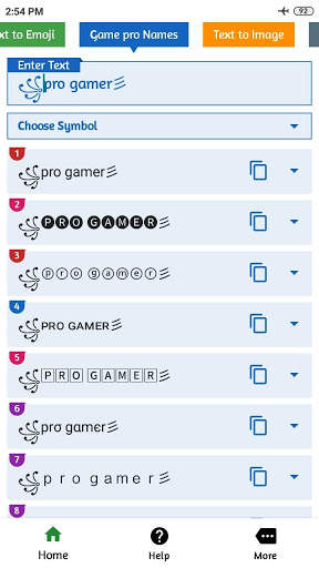 Fancy text generator & symbols скриншот 3