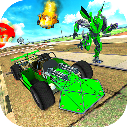 Robot Car Ramp - Robot Car transformation Game icon