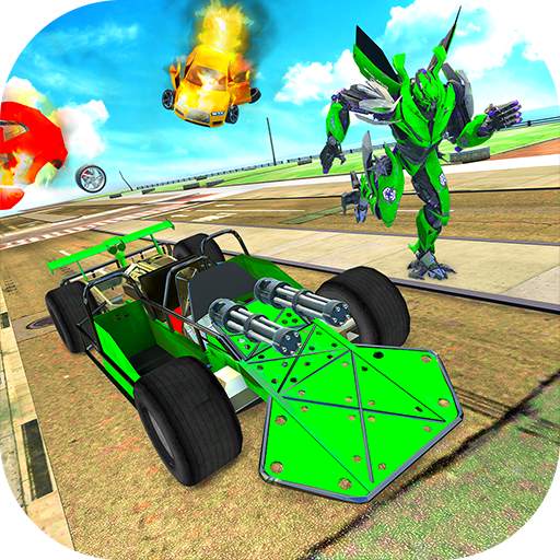 Robot Car Ramp - Robot Car transformation Game 3