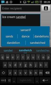 Ice Cream Sandwich Keyboard 2 تصوير الشاشة