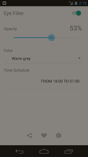 Eye Filter (Blue light filter) screenshot 4