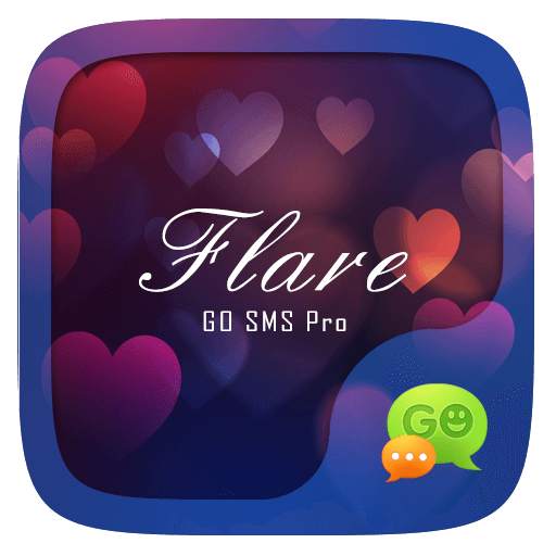 (FREE) GO SMS PRO FLARE THEME 1.60