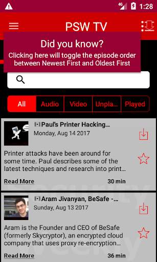Security Weekly TV screenshot 2
