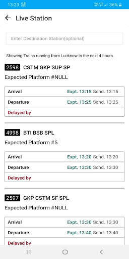Live Train Status,Train Enquiry, Seat &PNR Status screenshot 3