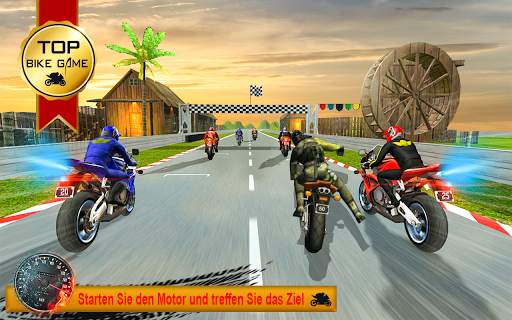 Tod Moto Fahrrad Rennen - Motorrad Rennen Spiele screenshot 4