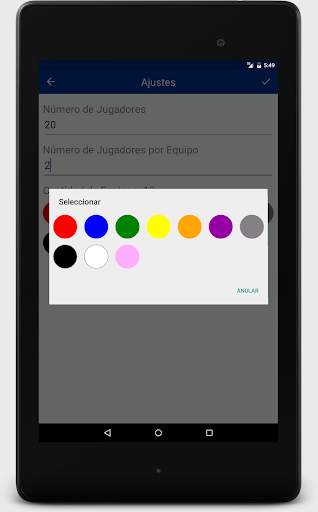 Seleccionar Equipos al Azar screenshot 9