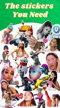 Stickers for Whatsapp Ariana Fort screenshot 4