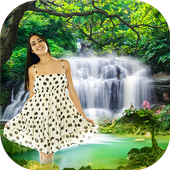 Waterfall Photo Frames Novel icon