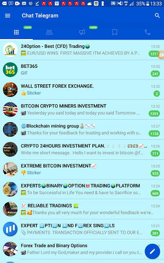Chat Telgram Lite screenshot 5