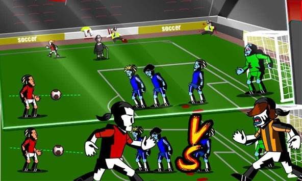 Zombie Kicks Soccer screenshot 1