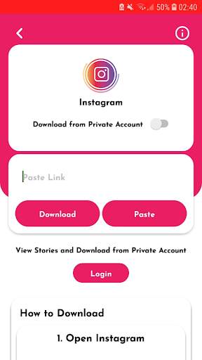 Photo & Videos Downloader for Instagram - IG Saver screenshot 1