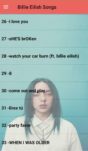 Billie Eilish Offline 33 songs screenshot 1