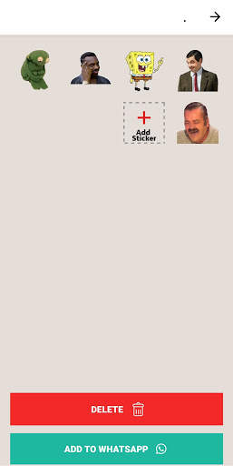 ٍٍSticker Maker - صانع الملصقات WAStickerApps screenshot 2