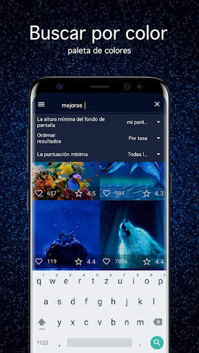 Fondos de pantalla azules 4K screenshot 2