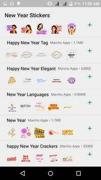 WAStickerApps -New year Stickers 2019 For WhatsApp screenshot 2
