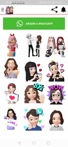 zepeto stickers para whatsap screenshot 3