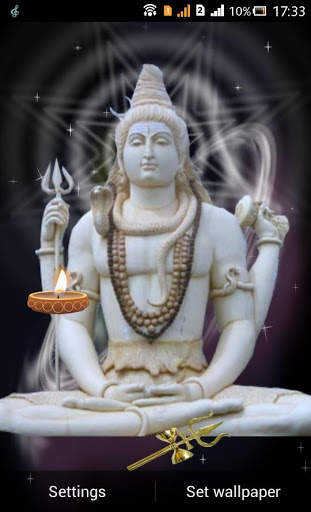 Lord Shiva Live Wallpaper screenshot 4