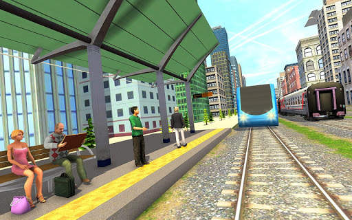 Driving Metro Train Sim 3D screenshot 5