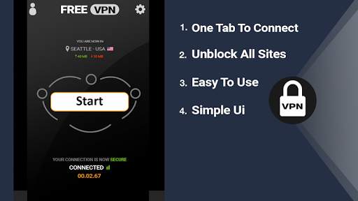 Best VPN Client Server: Hotspot Shield VPN Proxy screenshot 1