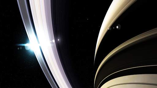 Planet Saturn Parallax 3D Live Wallpaper screenshot 15